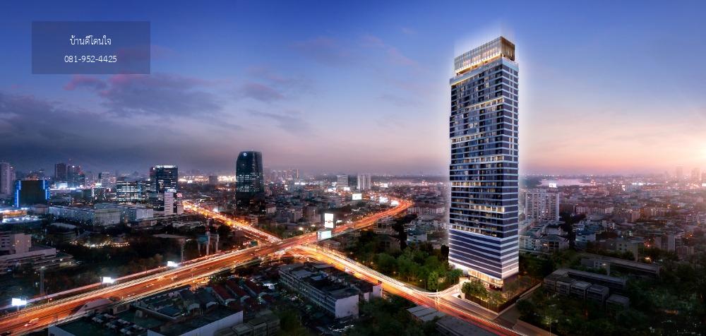 ขายด่วน!!  Luxury คอนโด THE CROWN RESIDENCES  พระราม4 (43.2 ตร.ม.) วิวสวนเบญจกิติ ที่สวยที่สุด