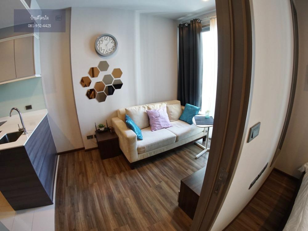 (For rent) Ceil by Sansiri (Eakmai soi 12)  1bed 1bath ห้องกว้าง แต่งสวยพร้อมอยู่ เพียง 17,500/ด