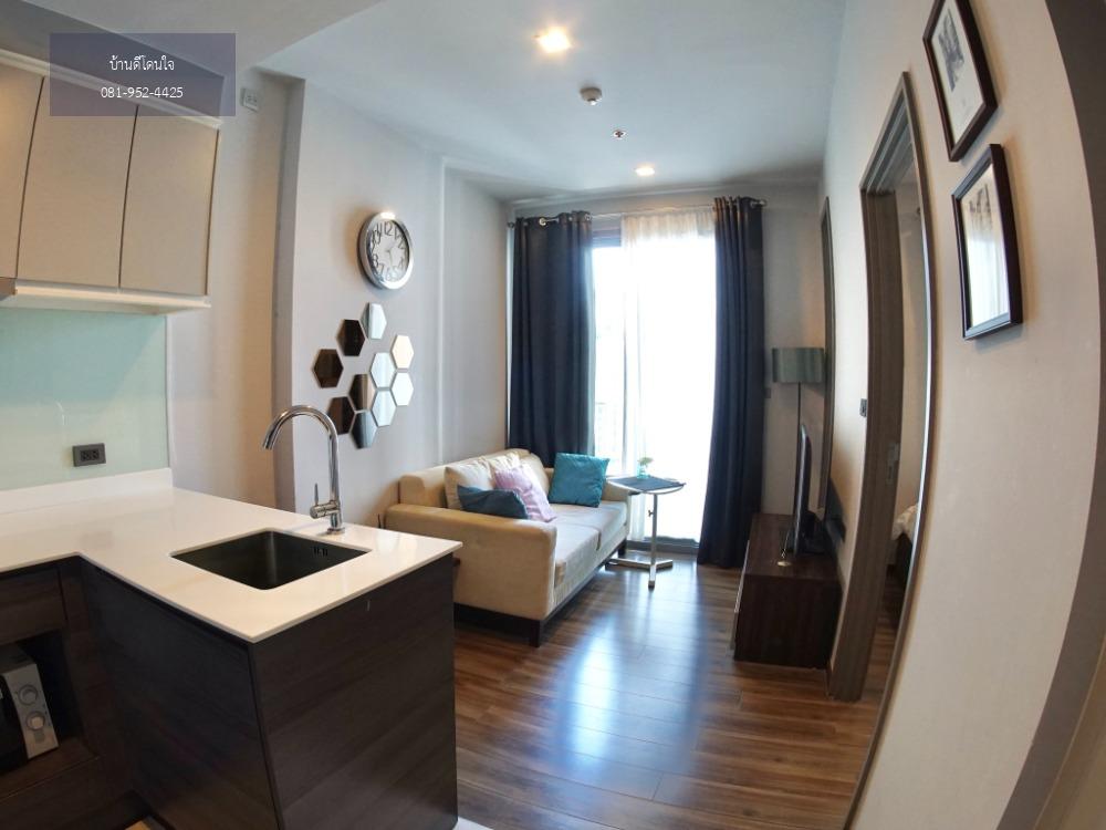 (For rent) Ceil by Sansiri (Eakmai soi 12)  1bed 1bath ห้องกว้าง แต่งสวยพร้อมอยู่ เพียง 17,500/ด