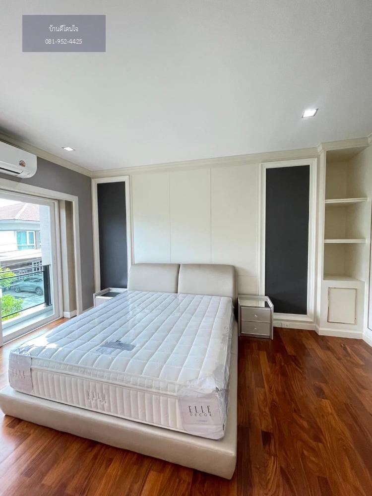 (For Rent) บ้านลัดดารมย์ บางนา กม.7  บ้านใหญ่ แต่งหรู เฟอร์นิเจอร์ใหม่ทั้งหลัง ติดแอร์ครบทุกห้อง