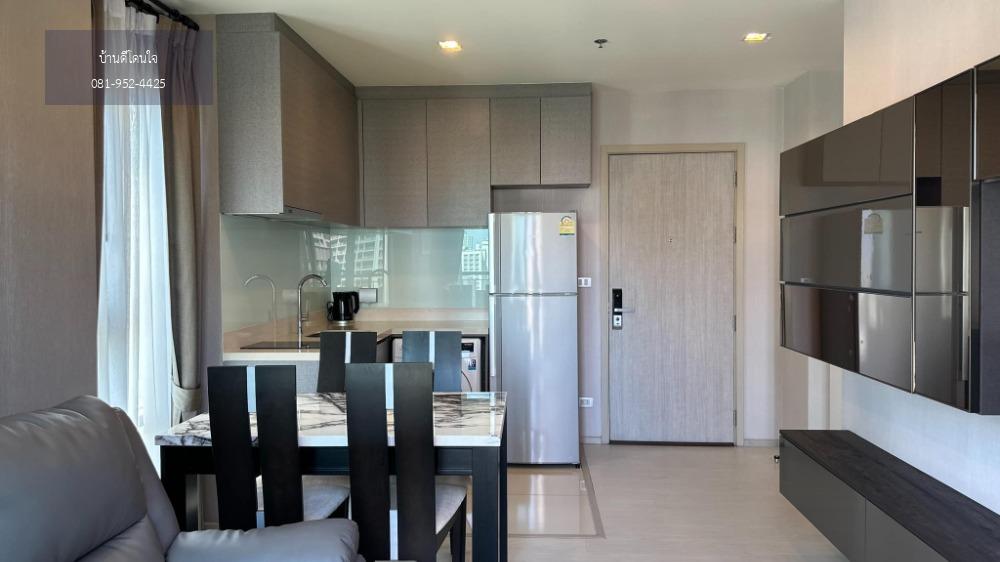 (For rent) Rhythm Sukhumvit 36-38 Condominium (1bed, 1bath) ห้องมุม กว้างมาก แต่งครบพร้อมอยู่ ใกล้BTS ทองหล่อ