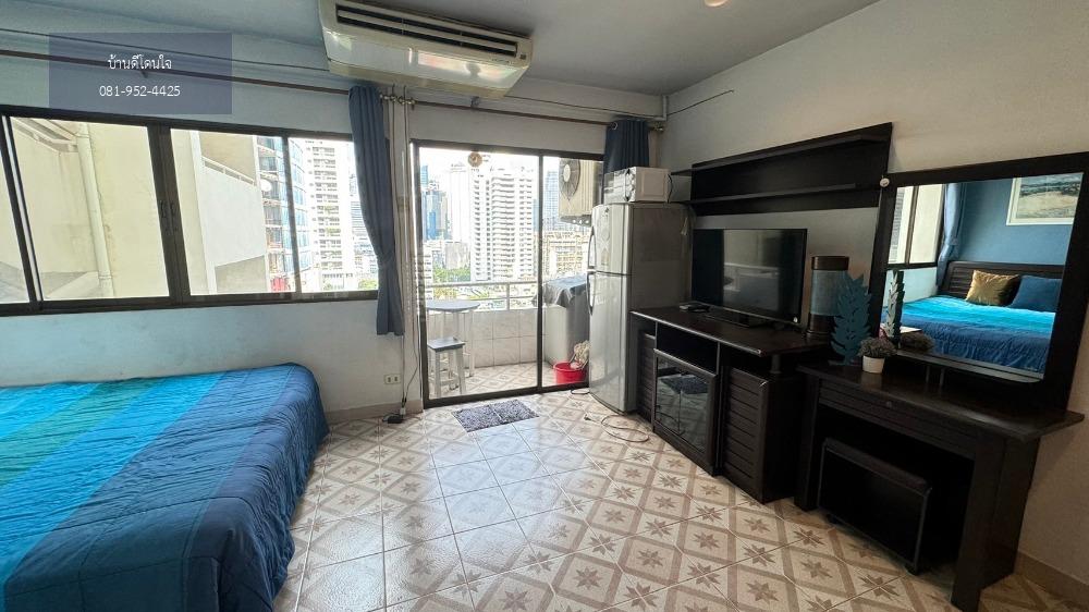 🔥ให้เช่า🔥 Saranjai Mansion| Studio with kitchen | 35 sqm, on the 14th floor เพียง 250ม. ถึง BTS นานา