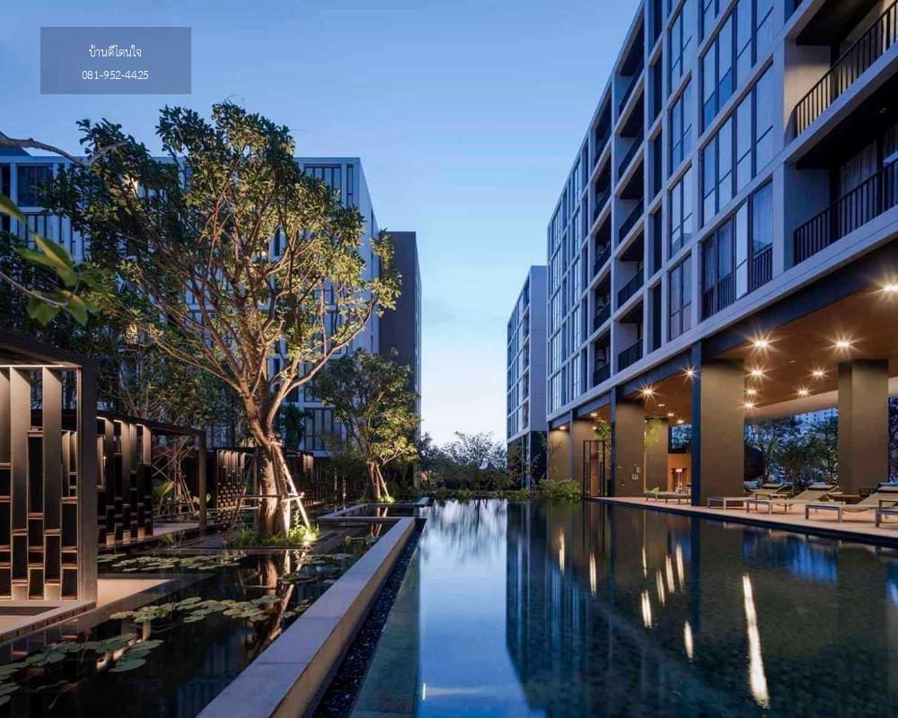 (For rent) Hasu Haus Sansiri (2beds, 2baths) ห้องกว้าง แต่งสวย Canal View สังคมคุณภาพ