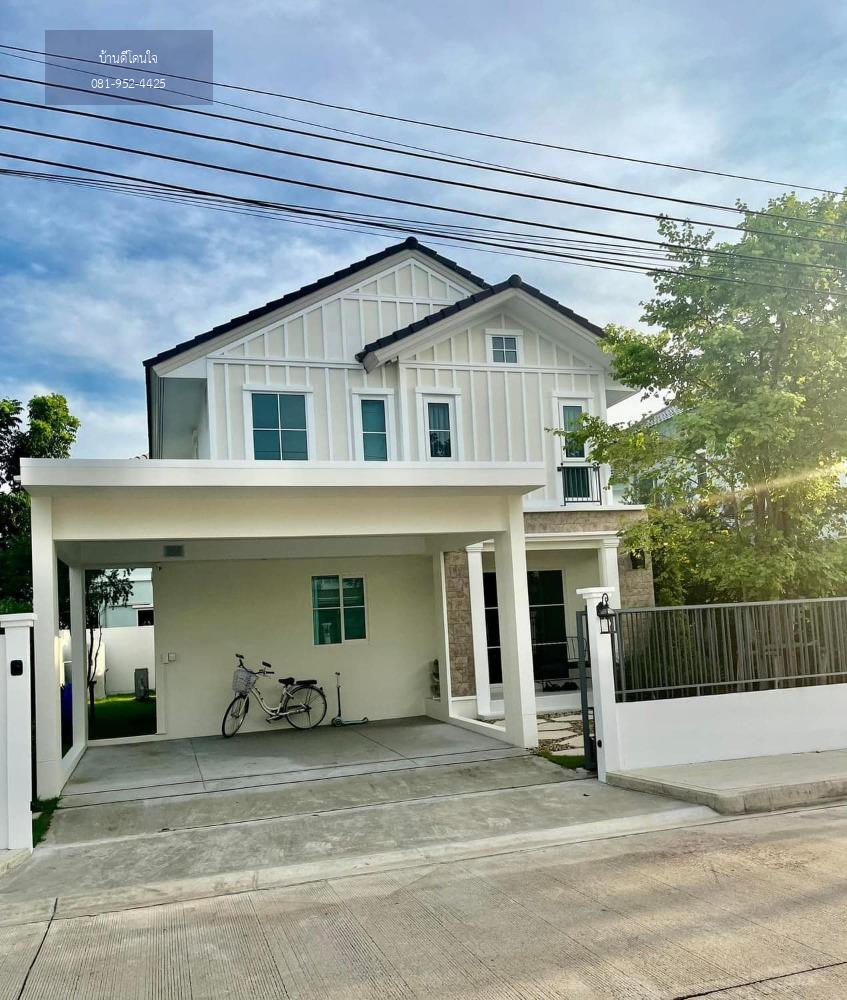 🏠 ให้เช่า🌳 บ้านเดี่ยว Villaggio 2 ศรีนครินทร์-บางนา |3 beds 3 baths | 50 ตรว |  Fully furnished I ใกล้ Mega บางนา (บ้านใหม่) โครงการสวยเหมือนอยู่ยุโรป 😎